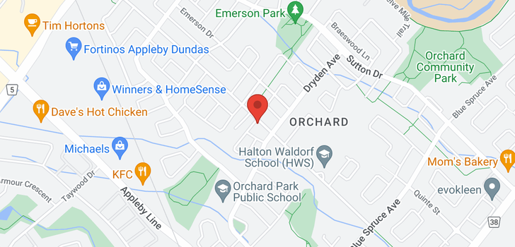 map of 3 -  2282 ORCHARD Road